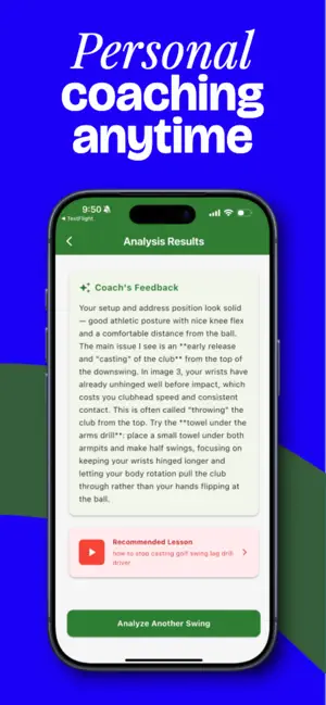 SwingTracker: Golf Analytics screenshot 2
