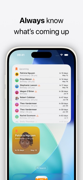 KeepDates - Contact Dates Screenshot 8 of 9