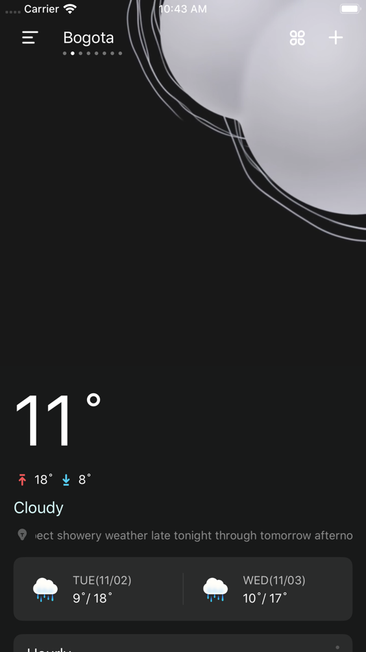 #2. Weather Live & Local Forecast (iOS) 由: Coocent Ltd.