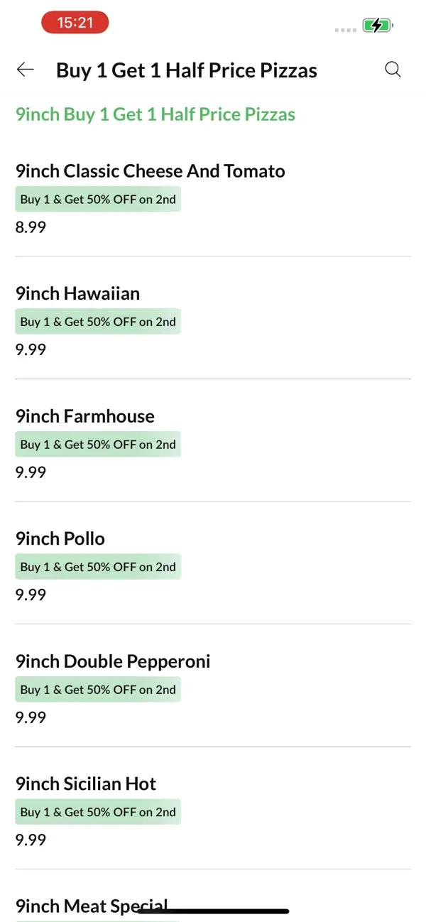 Screenshot #3 pour Water Orton Pizza.