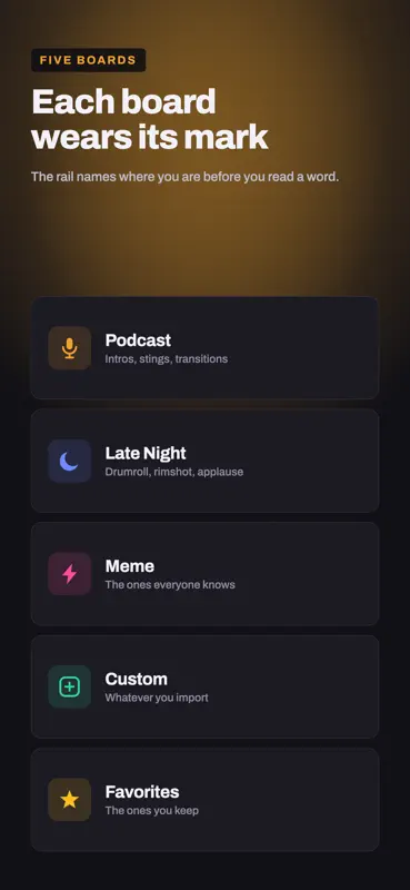 Soundboard Pro: 効果音ボタン screenshot 6 of 6