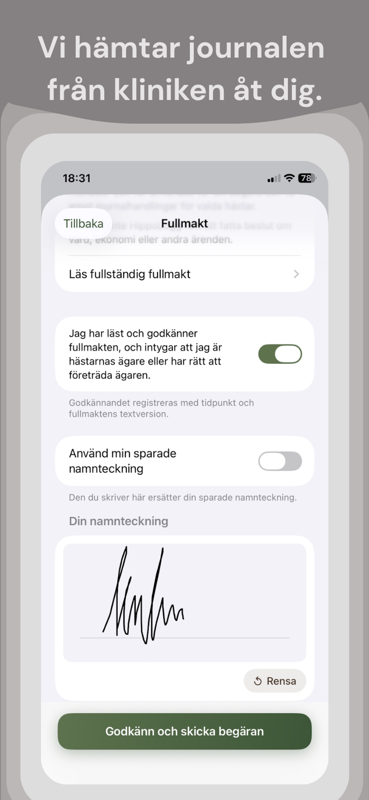 Screenshot 2 of HippoLogg – hästens journal