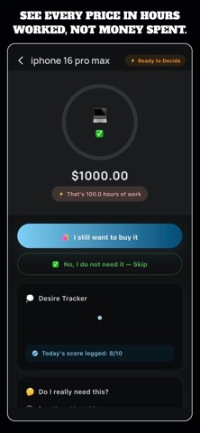 Holdoff: Impulse Buy Blocker Screenshot 3 of 5