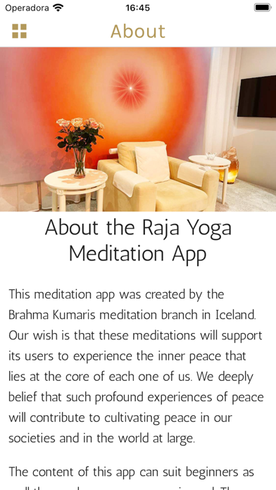 Raja Yoga Meditations Screenshot
