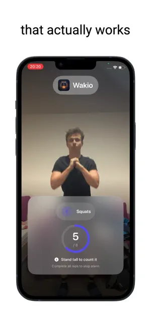 Wakio: Alarm clock iPhone screenshot 2