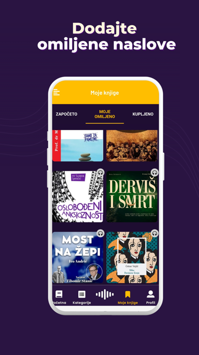 Sluš audio knjige Screenshot