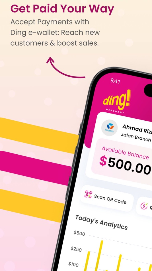#2. ding! Merchant (iOS) 由: Progresif Sendirian Berhad