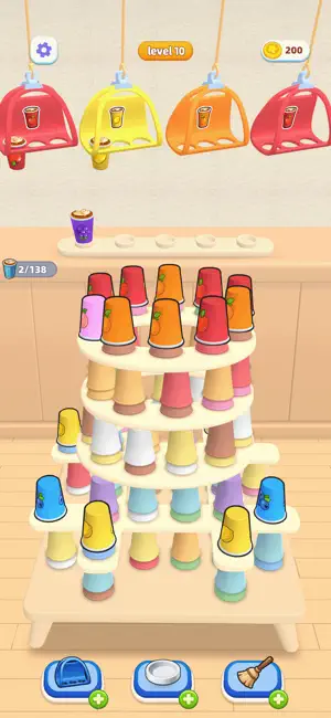 Cup Color Stack: Sorting Jam screenshot 4