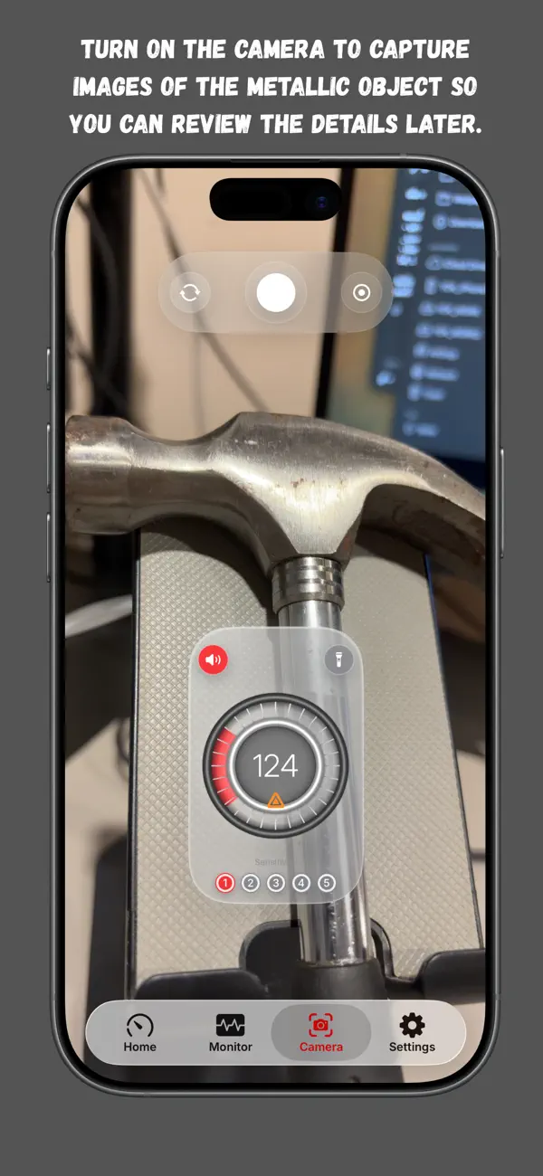 Screenshot #3 pour Metal Detector for iPhone