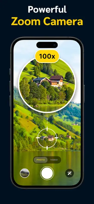 iZoom Cam: 100x Zoom Camera screenshot 2