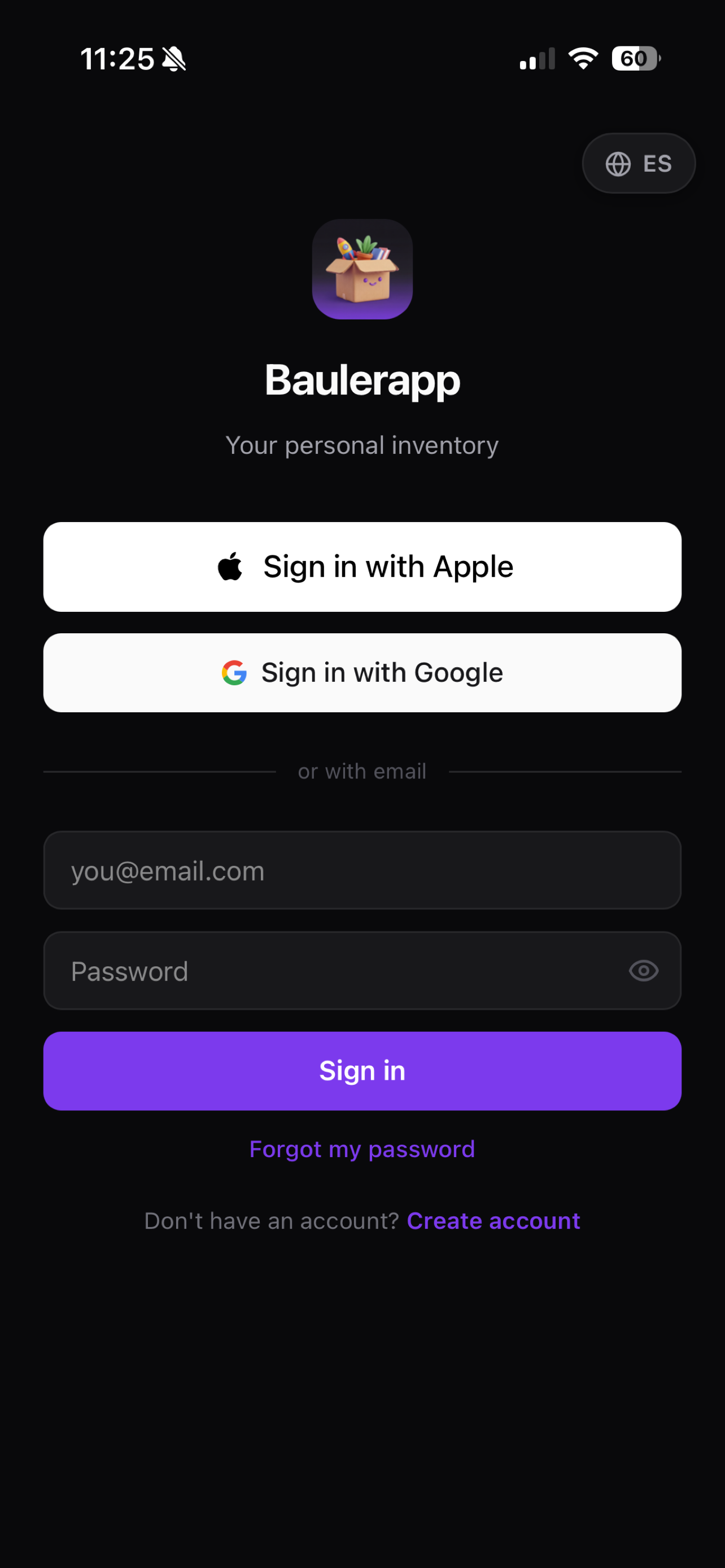 Baulerapp: Home Inventory