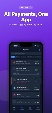 NeverDue: Payment Tracker Screenshot 2 of 6