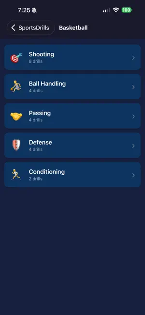 SportsDrills screenshot 1