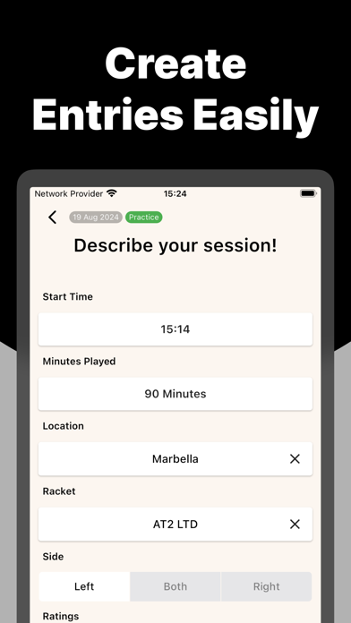 Padel Tracker Screenshot