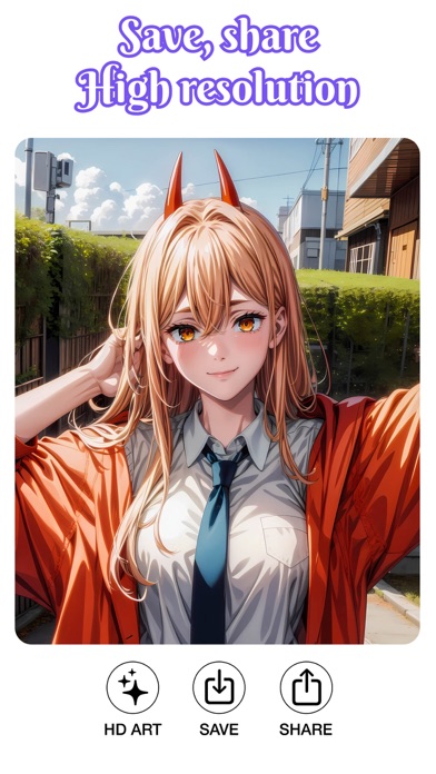 Anime AI Art Girl: Waifu Screenshot