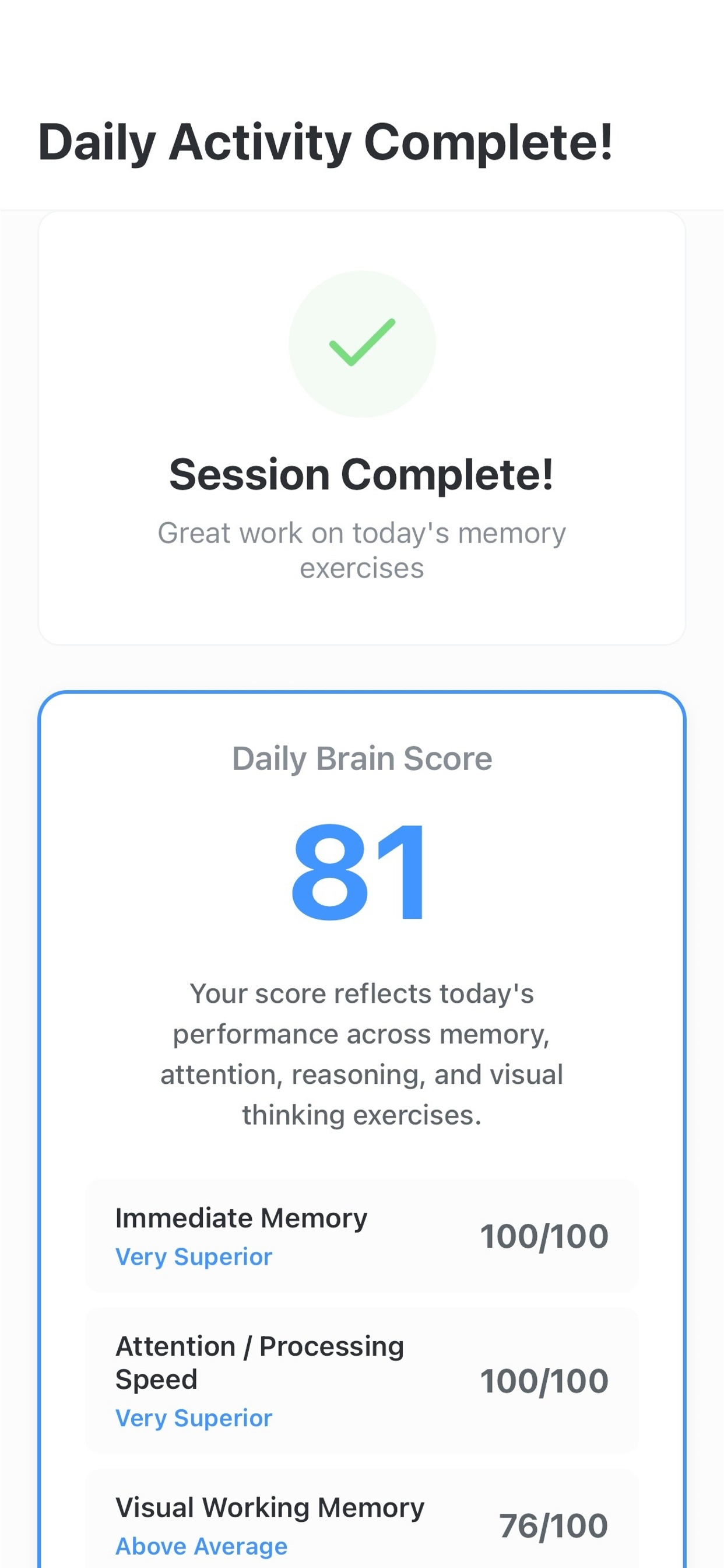 Focus Daily: Brain Training