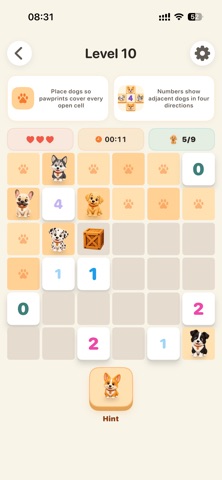 DogTrail: Logic Puzzle iPhone screenshot