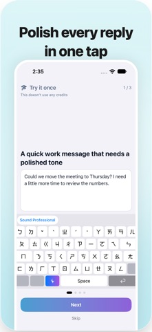 App screenshot