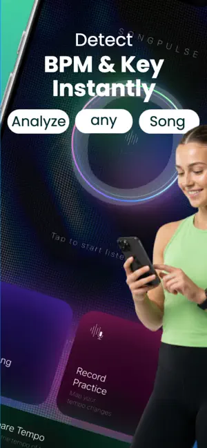 SongPulse: BPM & Key Finder screenshot 1