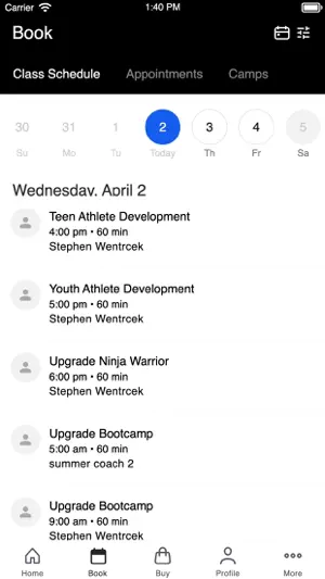 Upgrade Fitness TX screenshot 2