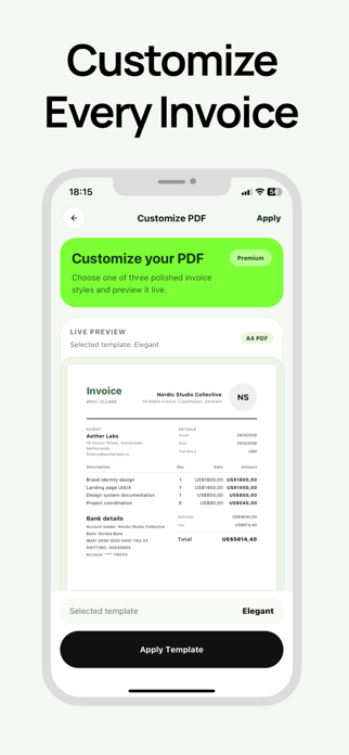 Invoice Generator Maker Screenshot 3 of 5