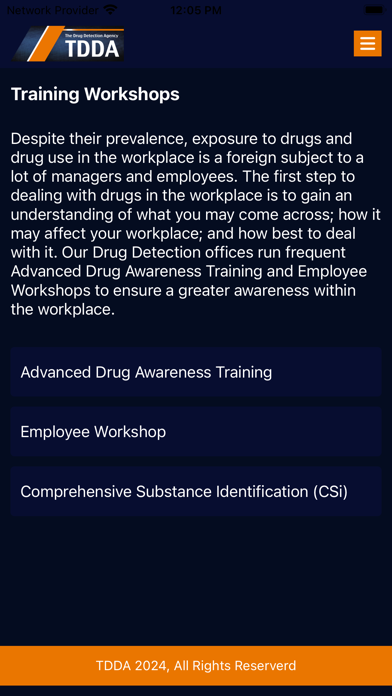 TDDA Screenshot