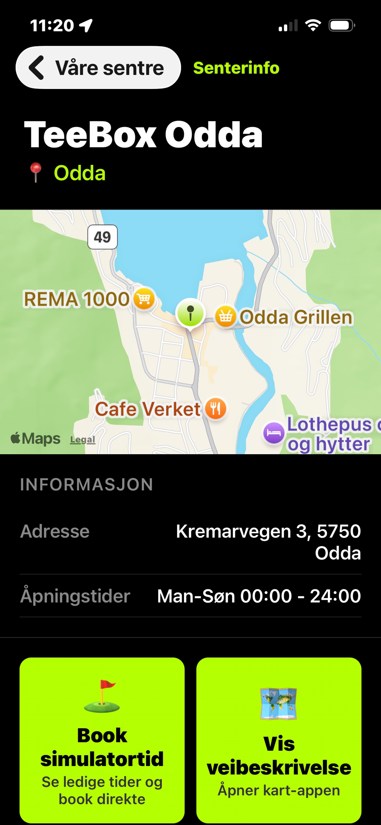 Screenshot 4 of TeeBox Norway