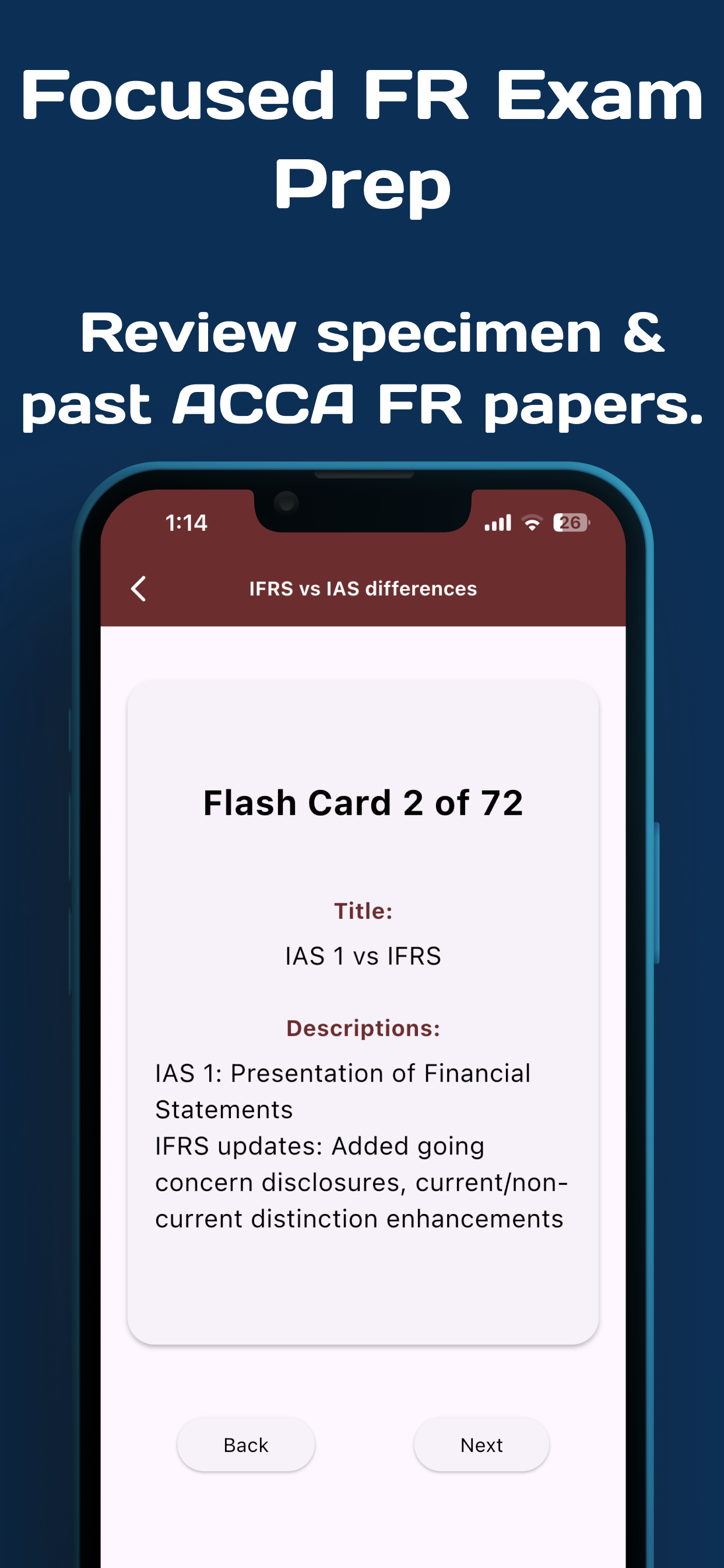 ACCA FR (F7) Exam Prep 2026 screenshot 9