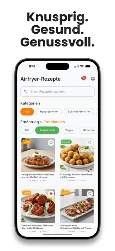 Airfryer Rezepte App screenshot 3 of 9