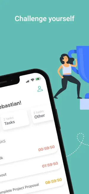RushList Task Manager Planner screenshot 2