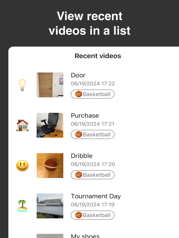 Local Video - No Cloud Use iPad screenshot 5 - Photo & Video app