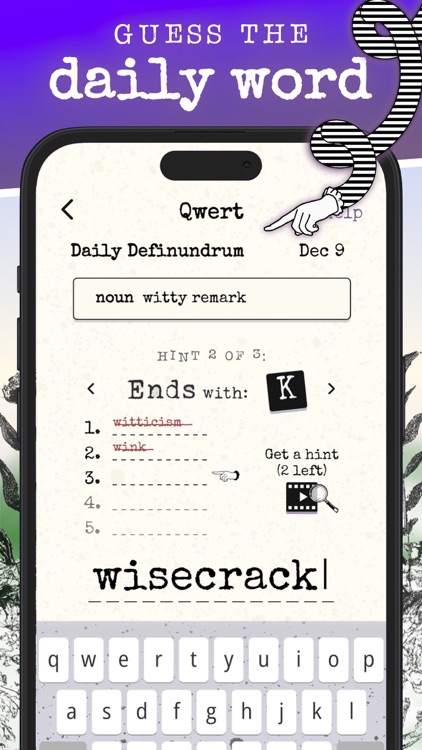 Qwert - A Game of Wordplay screenshot-3