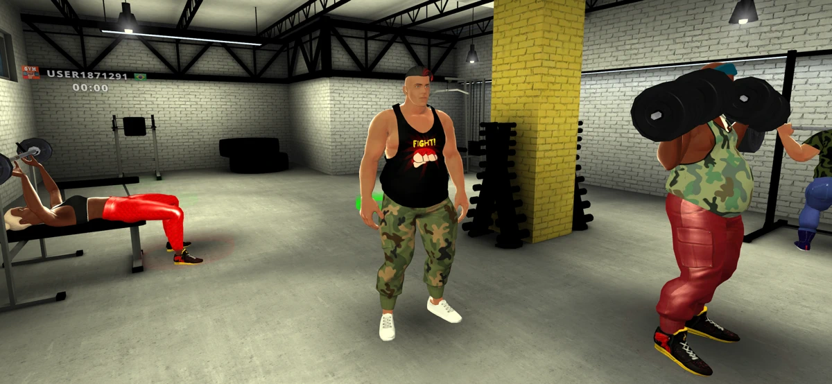 Fitness Gym Bodybuilding Pump screenshot 1