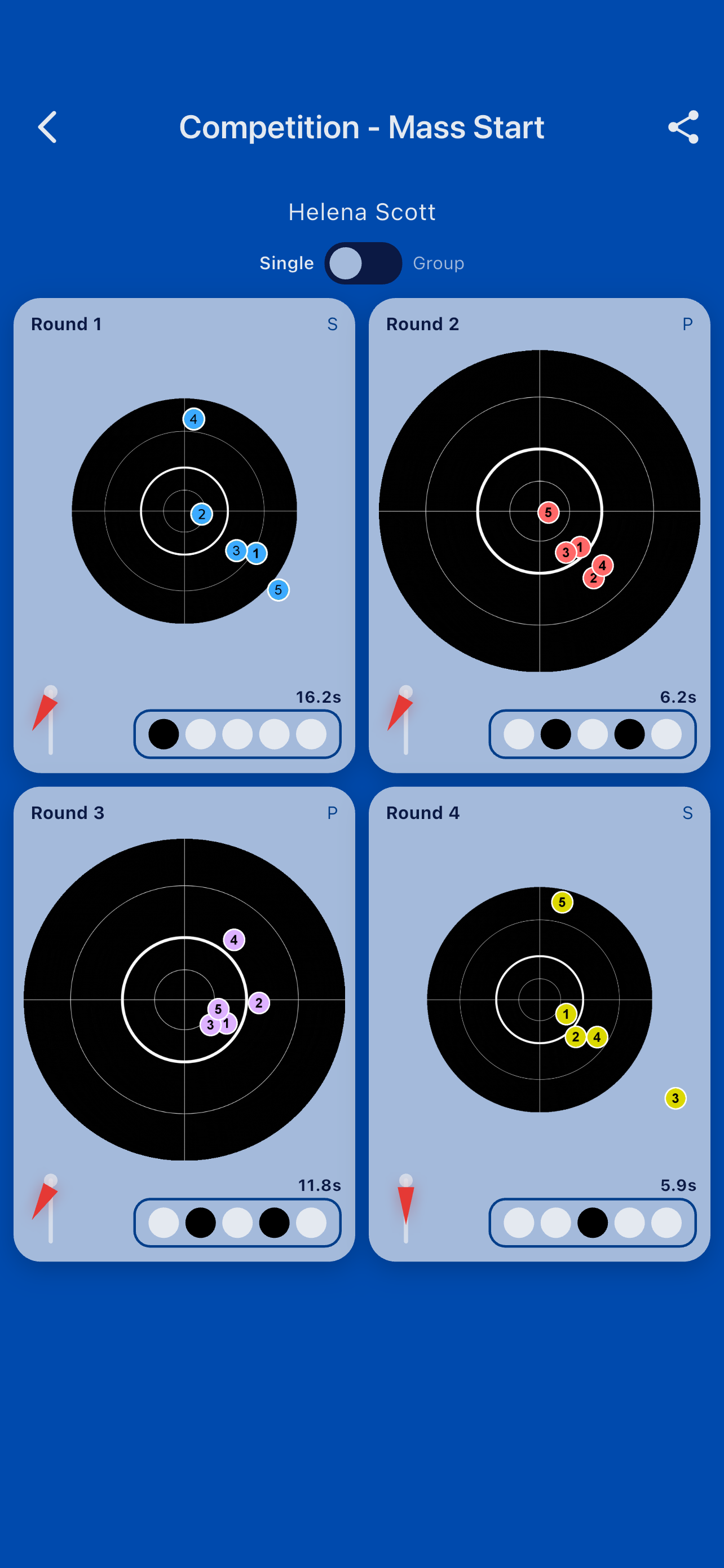 Biathlon Shooting App screenshot 4