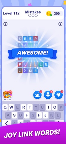 Word Combo:Match Phrase Puzzle iPhone screenshot