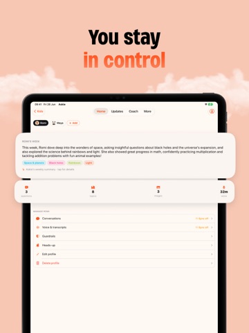 AI for Kids・Askie iPad screenshot