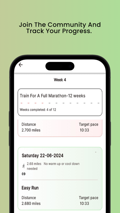 Run Flo: Custom Running Plans Screenshot