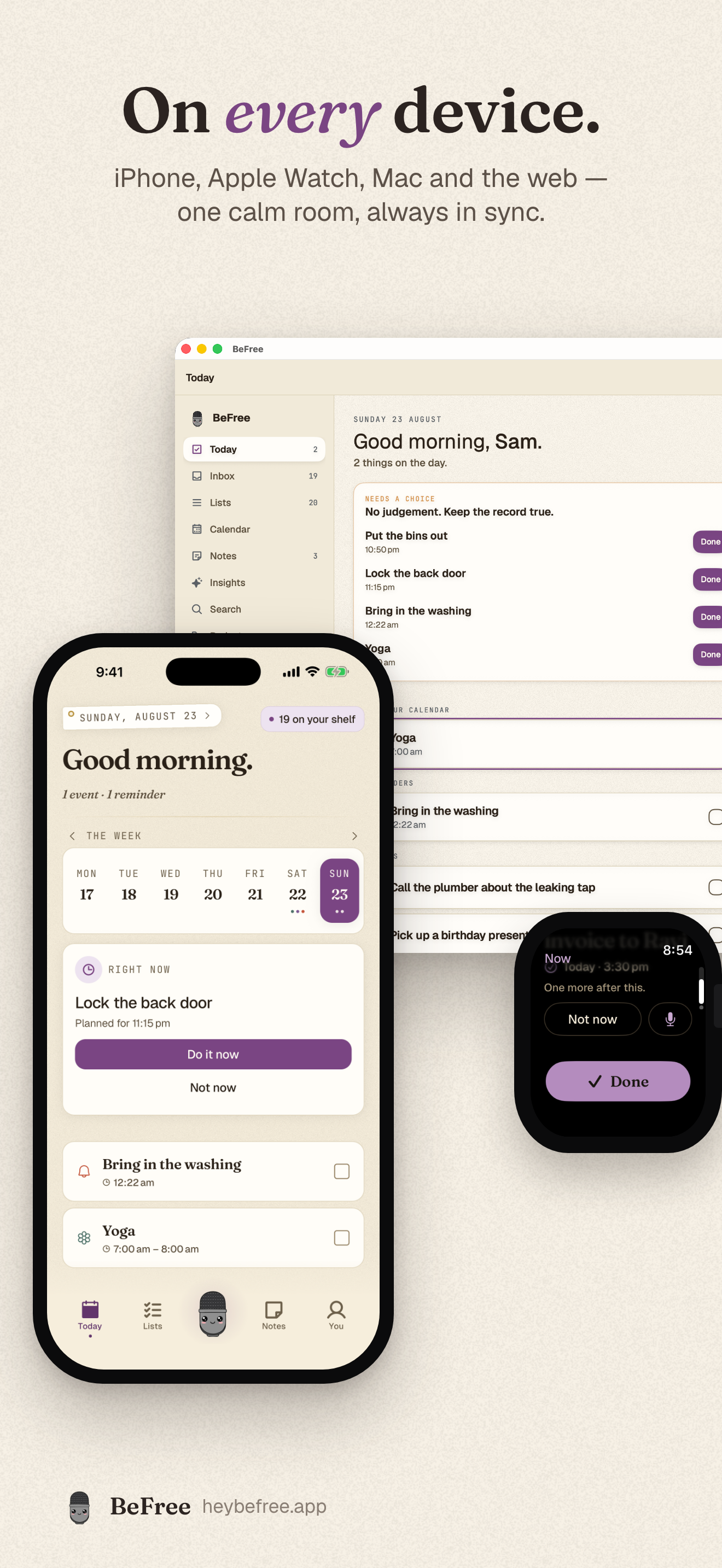 BeFree - Brain Dump screenshot 7