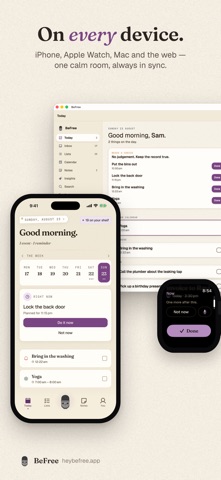 BeFree: Voice to Tasks & Lists Screenshot 7 of 8