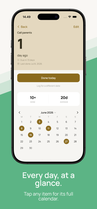 Ago: Last Time Tracker Screenshot 3 of 7