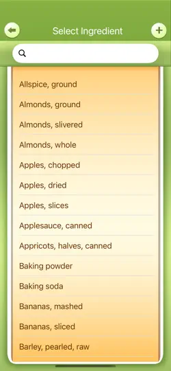 Kitchen Calculator PRO iPhone Ekran Görüntüsü 3