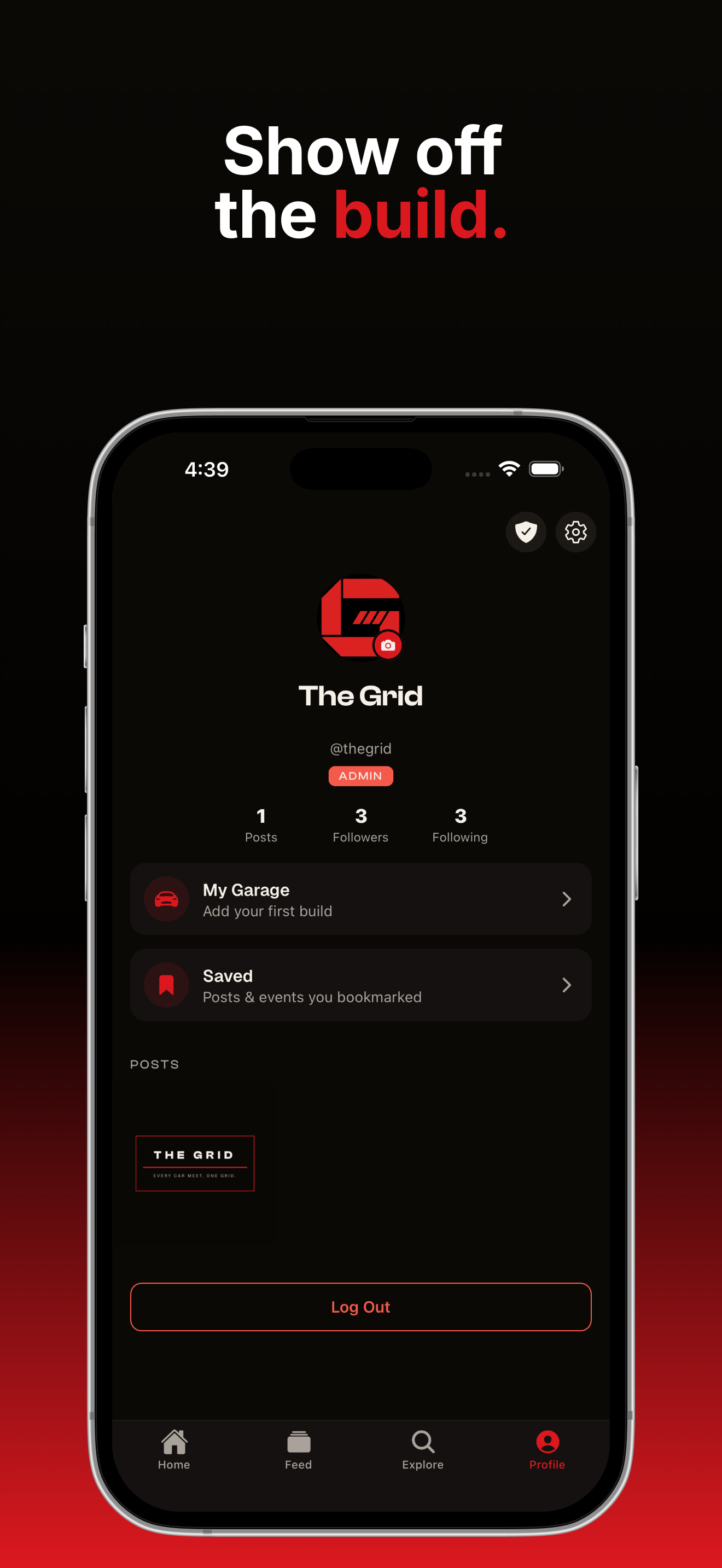 The Grid - Car Meet App