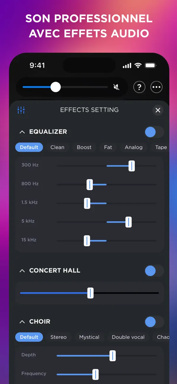 Screenshot #3 pour Microphone: Changeur de Voix