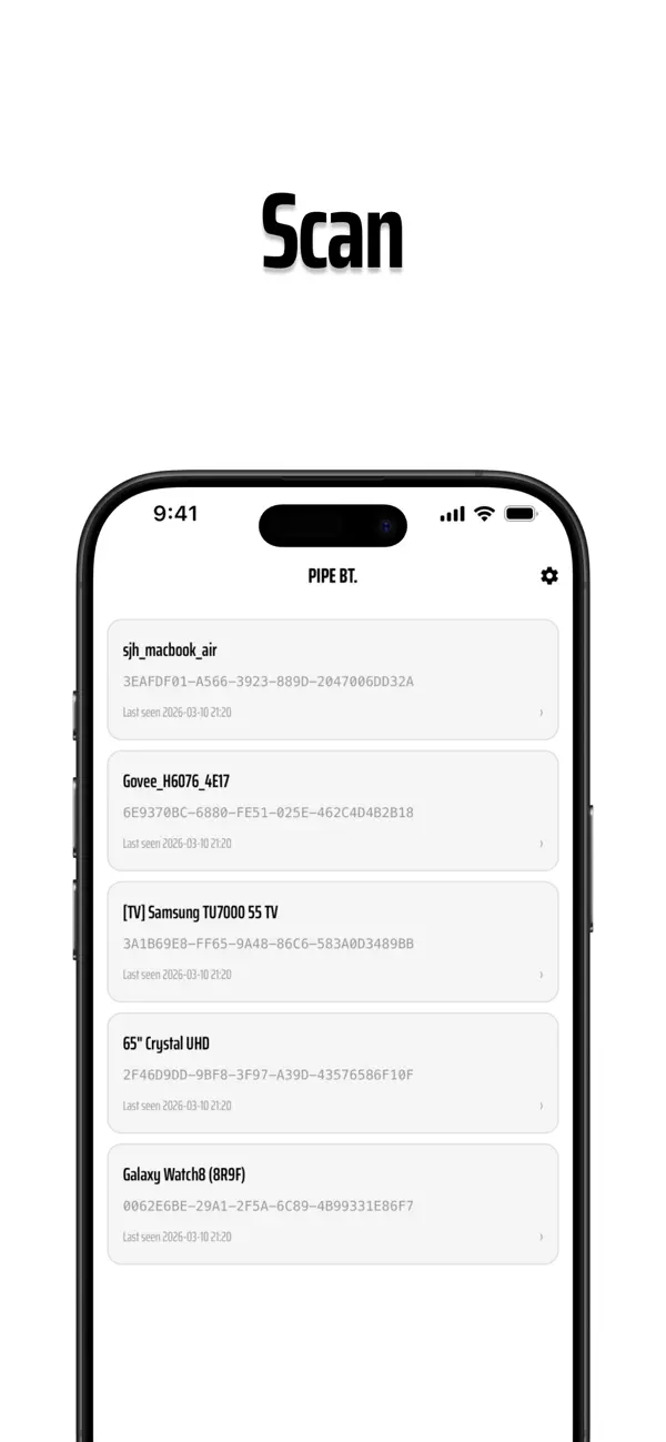 #2. PIPE: Bluetooth Testing Tool (iOS) โดย: Kubicle LLC