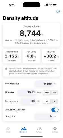 Crosswind: Wind Calculator Screenshot 4 of 6