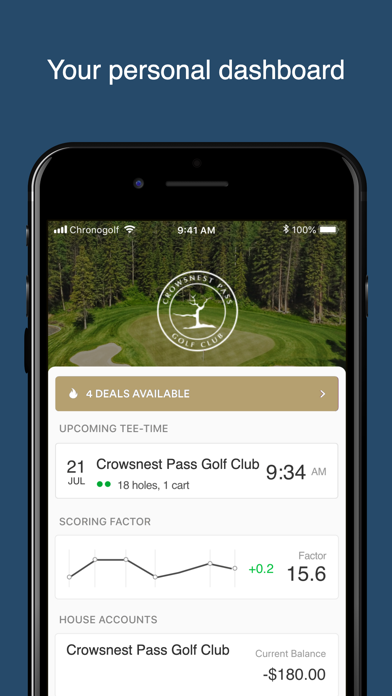 Screenshot #1 pour Crowsnest Pass Golf Club