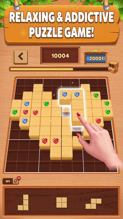 Block Guru - Wood 3D Cube