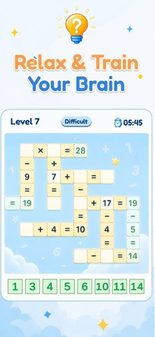 CrossMath: Math Crossword Screenshot 4 of 4