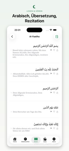 Noble Quran screenshot