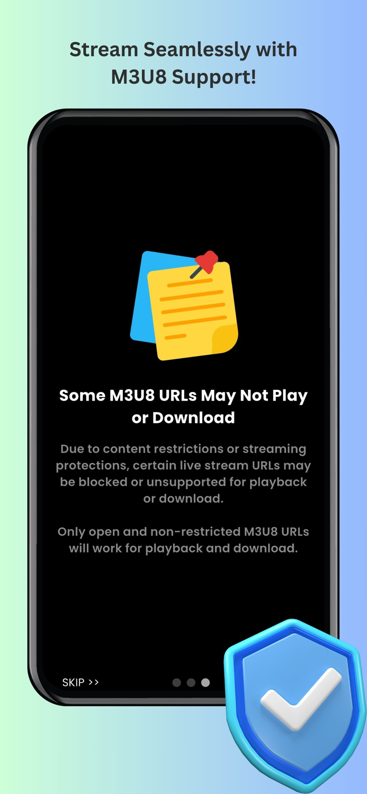 M3U8 Link Player screenshot 4